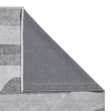 Whisper - Washable Rug - Striped Grey