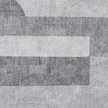 Whisper - Washable Rug - Striped Grey