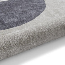 Whisper - Washable Rug - Circle Beige/ Green