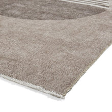 Whisper - Washable Rug - Circle Beige