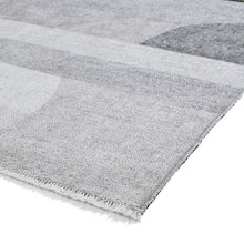 Whisper - Washable Rug - Striped Grey