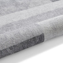 Whisper - Washable Rug - Striped Grey