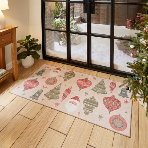 Baubles Christmas Rug