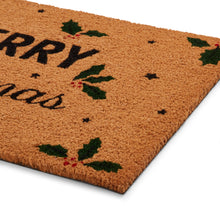 'Merry Christmas' Christmas Coir Door Mat