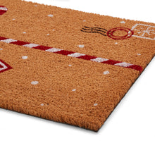 'Parcel' Christmas Coir Door Mat