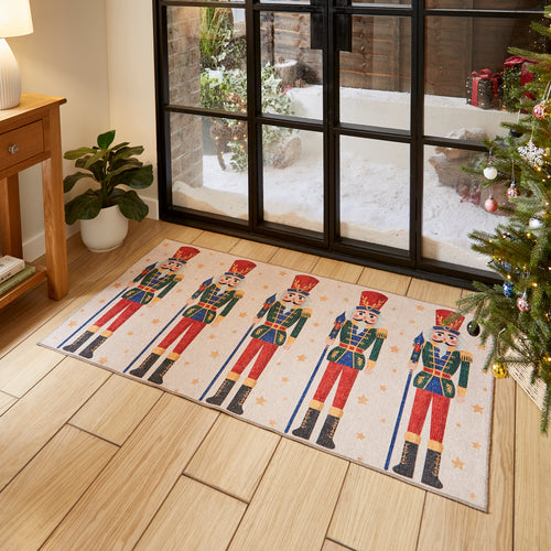 Nutcracker Christmas Rug