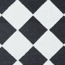 Lyna - Washable Rug - Charcoal/ White