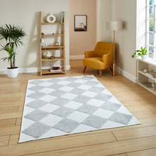 Lyna - Washable Rug - Cream/ Grey