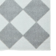 Lyna - Washable Rug - Cream/ Grey
