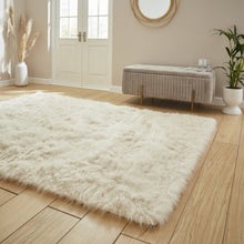 Polar Plush Beige Soft Shaggy Rug