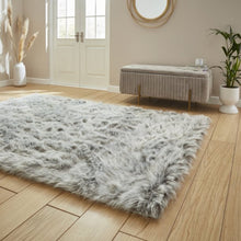 Polar Plush Light Grey Soft Shaggy Rug