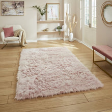 Polar Plush Rose soft Shaggy Rug