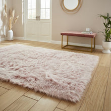Polar Plush Rose soft Shaggy Rug