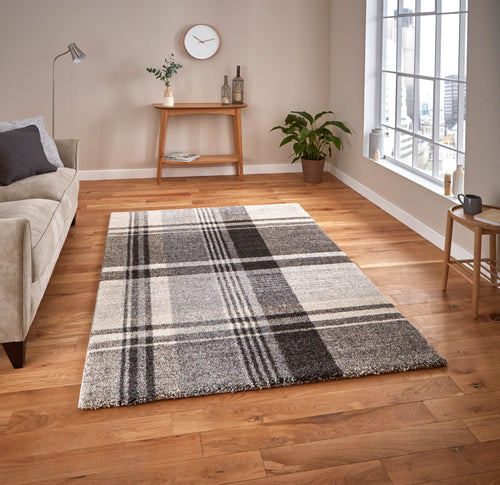 Elegant 4892 Beige Black - Perfectly Home Interiors