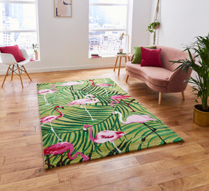 Havana 2349 Green Pink - Perfectly Home Interiors